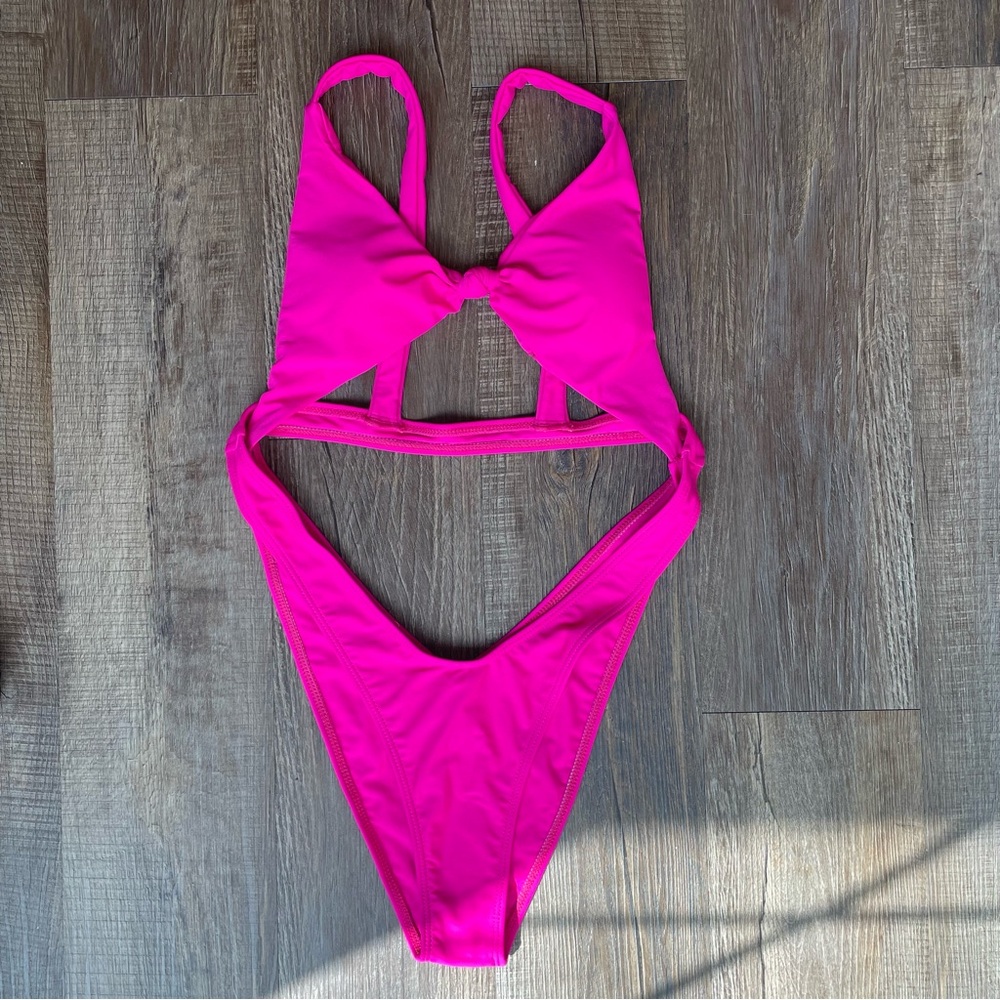 Hot pink One Piece